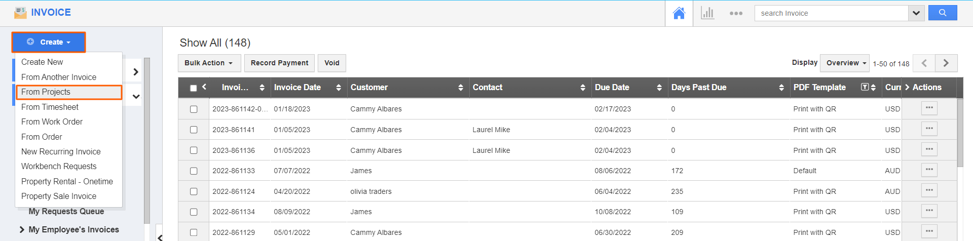 Invoice-Create from Project.png Invoice - Create from Project